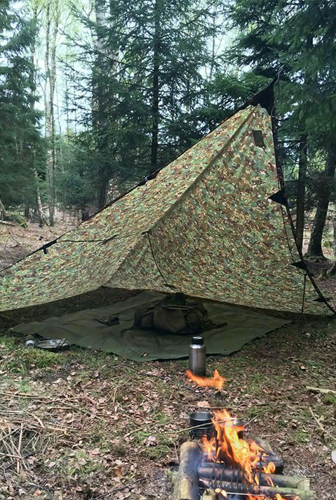 Tarpeen/sateenvarjon kangas